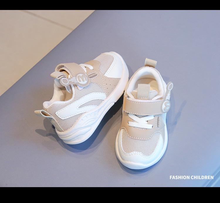 Baby Toddler Non-Slip Soft Sole Mesh Sneakers for Boys & Girls - Spring & Autumn