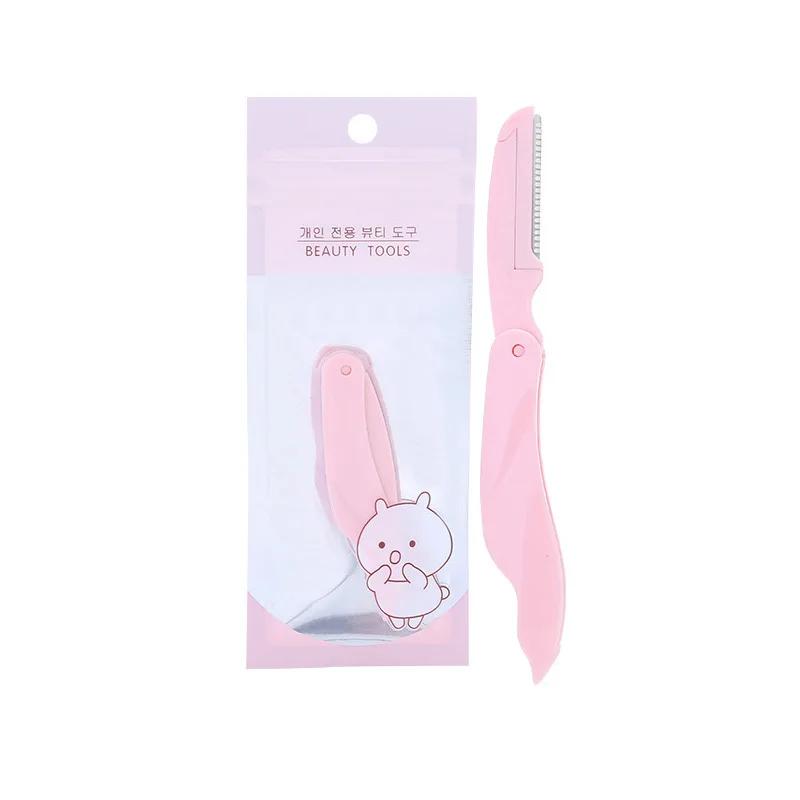 

Женский уход за лицом, инструмент для удаления волос, бритва для макияжа, нож для бровей, триммер для безопасного бритья, бритвы (3шт / много)