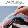 2 Compartment Leakproof Lunch Box PP Food Storage Container Cute Insulated Lunch Box  For Picnics