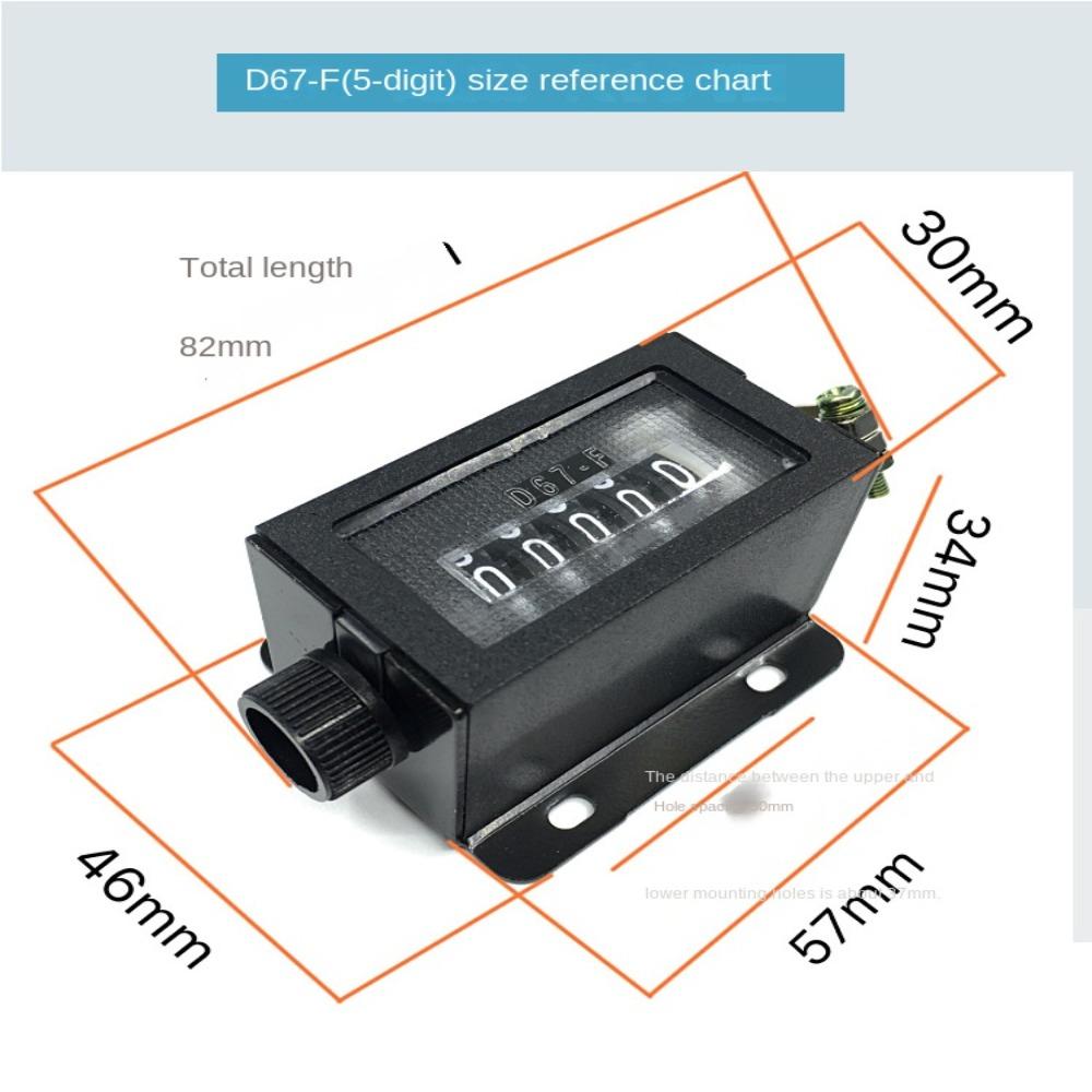Counter Metal Pull Stroke Pull Counter Mechanical Resettable Counter Pitch Counter Lap Counter