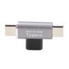2 In 1 TypeC Female To Micro Male Adapter for IPhone TypeC Mobile Phone Upgarde Accessory(Double TypeC Interface )