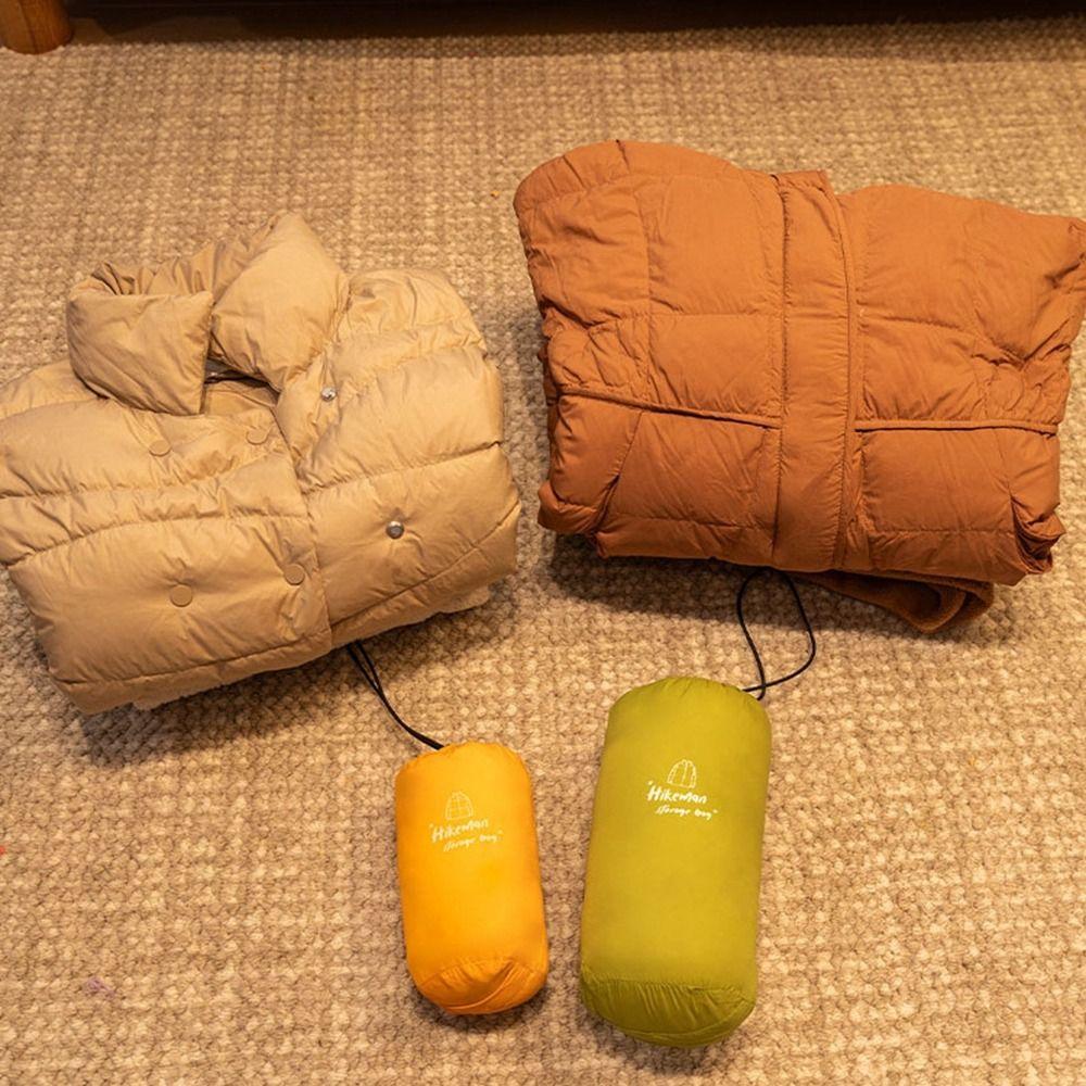 New Portable Down Jacket Compression Bag Multicolors S/M Clothing Drawstring Bags Sun Protection Travel Clothing Storage Bag