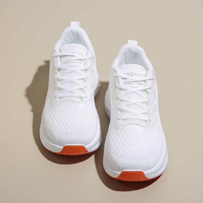 Sneakers women's 2025 summer thin breathable junior high school students lightweight shock absorption senior high school entrance examination sports s