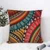 Pillow Cover African Tribal Geometric Art  Kawaii Pillow Case For Sofa Car Home Decor Pillowcases