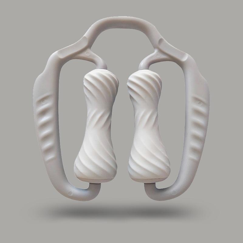 

1 шт. Колесо-массажер для мышц для ног, шеи, рук, плеч - Оборудование для занятий спортом в помещении, йогой, бодибилдингом для расслабления мышц