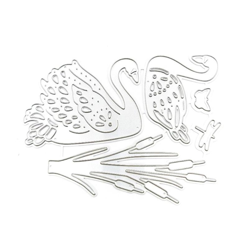 

Animal Metal Die Cuts Love Birds Cutting Dies Stencils for DIY Scrapbooking Card Photo Embossing Paper Album Decorations 1