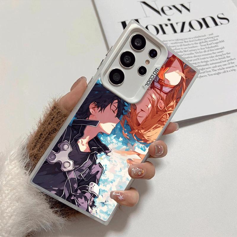 Sword Art Online Anime Shockproof Phone Case for Samsung Galaxy S26 Edge S25 Ultra S24 FE S23 Plus S21 Cover Anti Fall Fundas