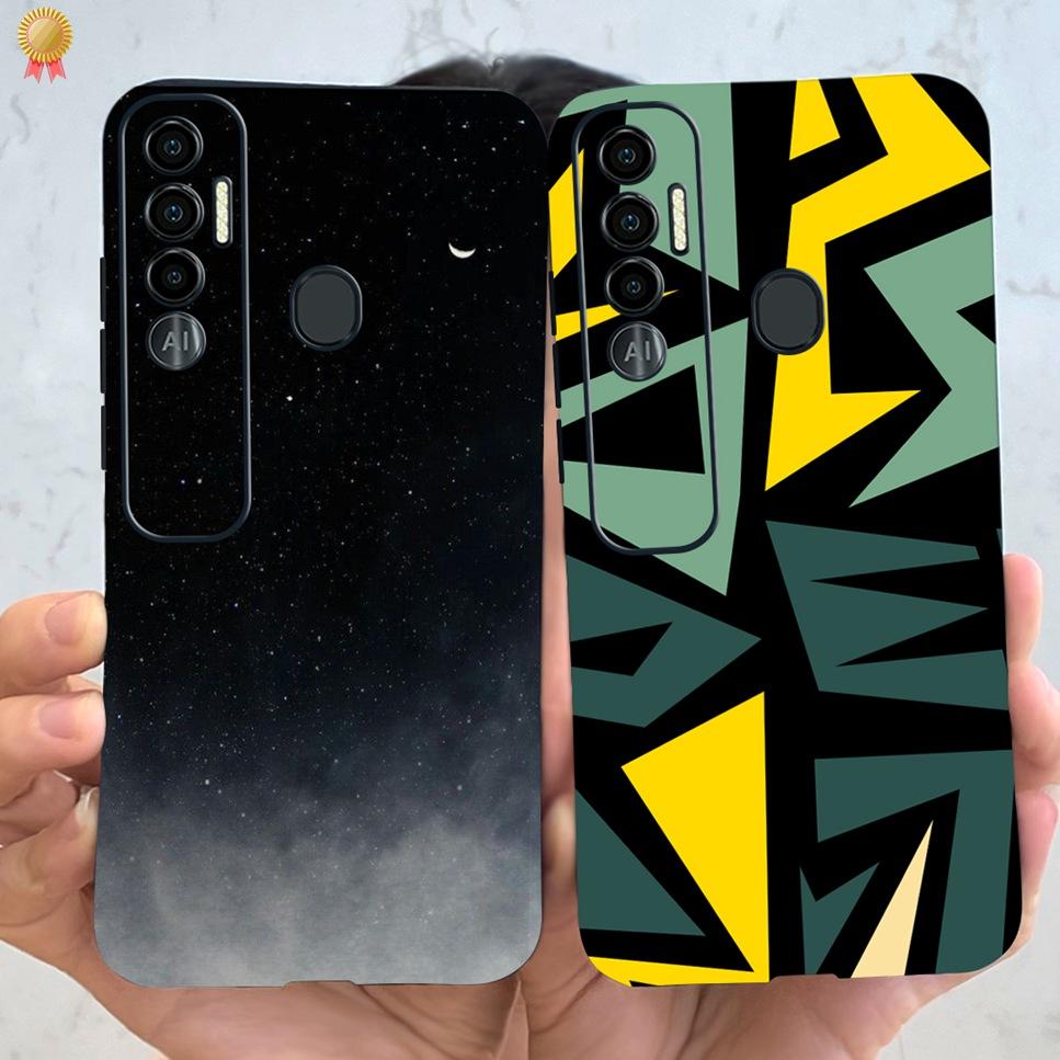 For Tecno Spark 7 P Pro 7P 7Pro Case Cute Girls Bear Back Cover Silicone For Tecno Spark7 P Pro Spark 7 P Pro 7P 7Pro Phone Case
