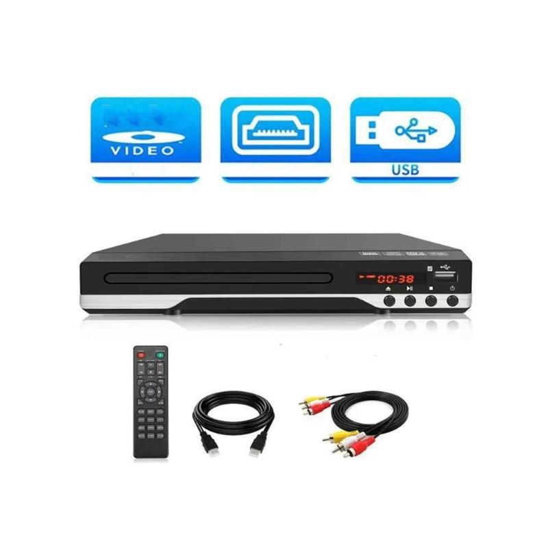 Disc Player Home Theater All Format Disc Compatible for Movies Music Video VCD Playback Home Theater Family Entertainmen