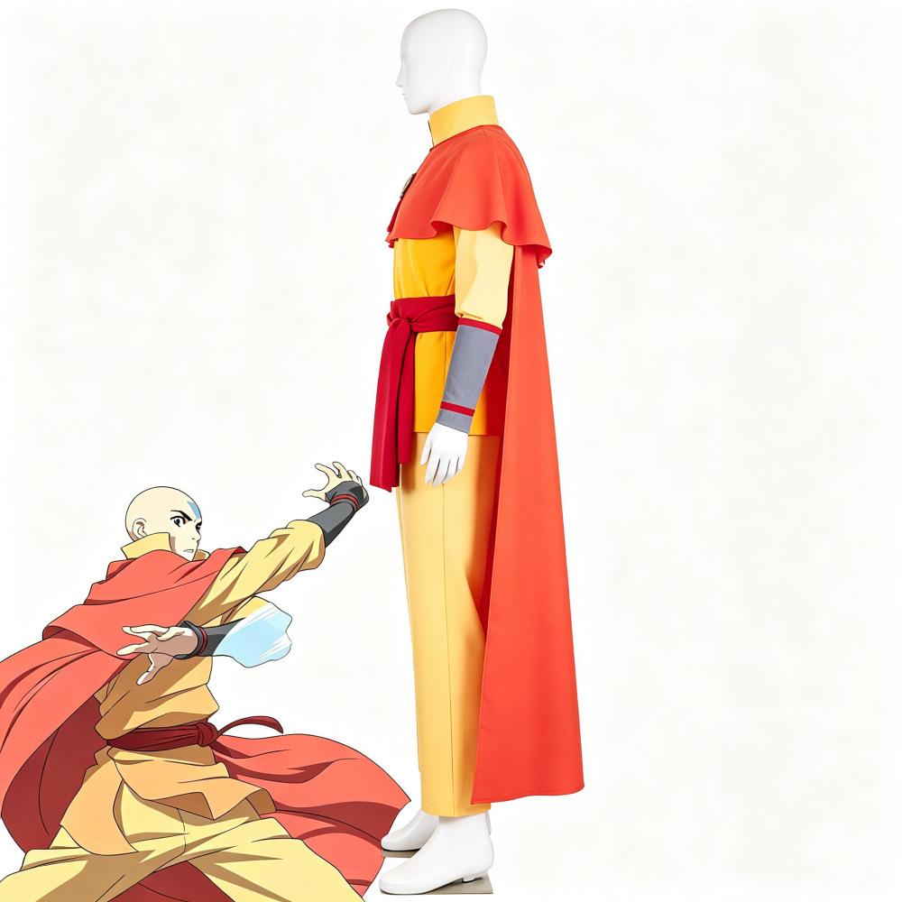 Avatar Der Herr der Elemente Cosplay Kostüm Katara Azula Korra Buch 1 Wasser Erde Feuer Luft Outfit Set