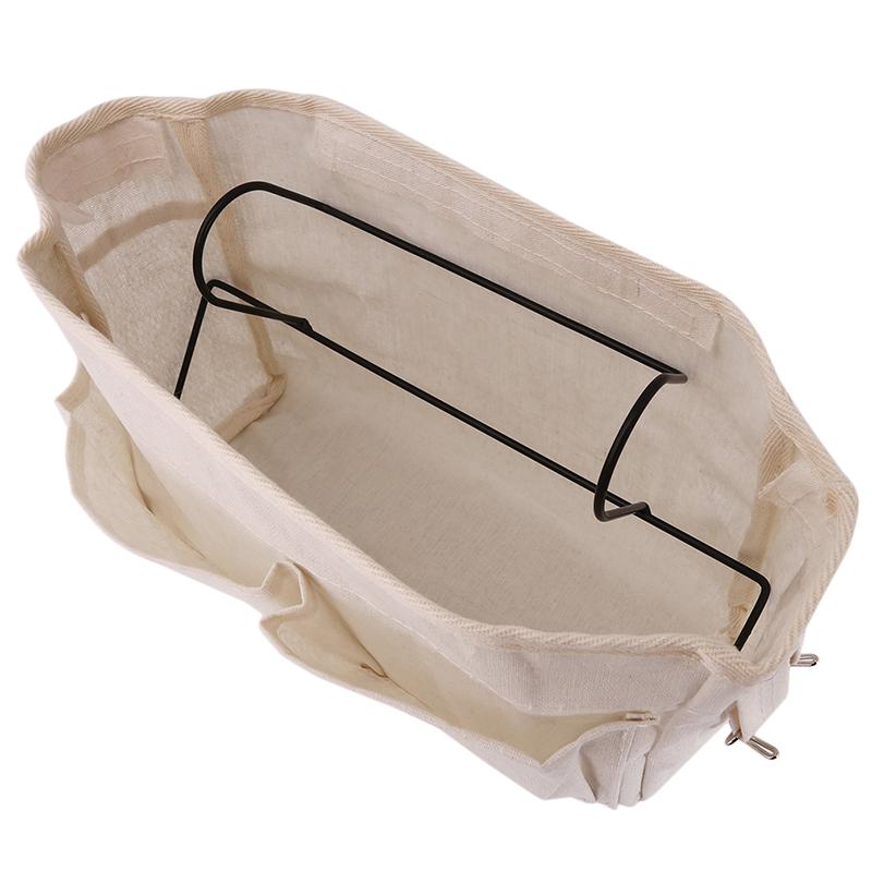 Hanging Storage Bag Bedside Organizer Dormitory Phone Book Storage Bag Holder with Hook Bed Pocket