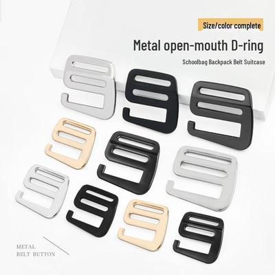 Metall Schnellverschluss Rucksack Leiterschnalle, Schultasche Verstellbarer Haken Hardware Zubehör