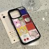 Acrylic Phone Case For iPhone 11 13 16 ProMax Case iPhone 13 14 15 ProMax 12 13 ProMax Case Samsung A55 A05S A54 A06 S22 A15 S23 A12 A22 A52S Cartoon