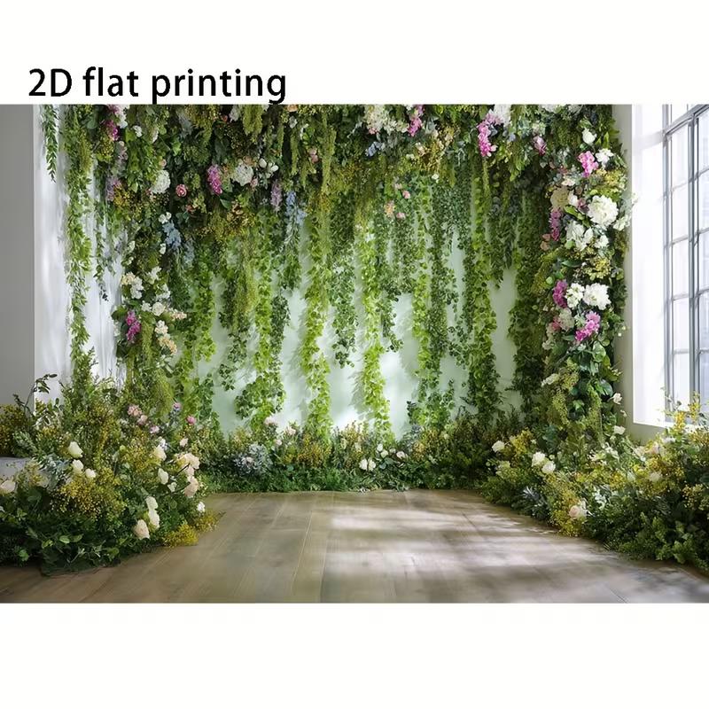 2D Garden Wall Themed Backdrop Photo Background Banner
