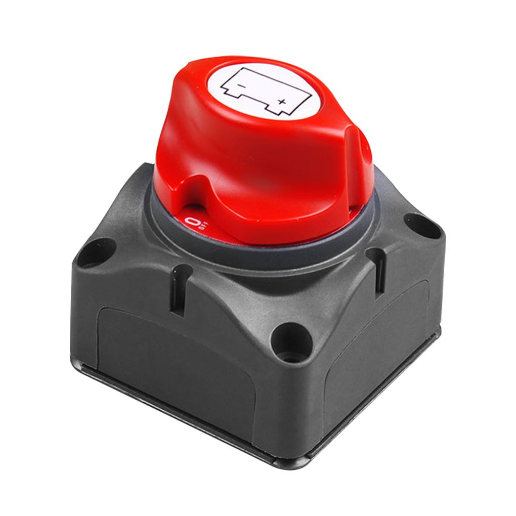 Battery Switch Power Disconnect Switch Rotary Battery Disconnect Isolator for Car Marine Boat