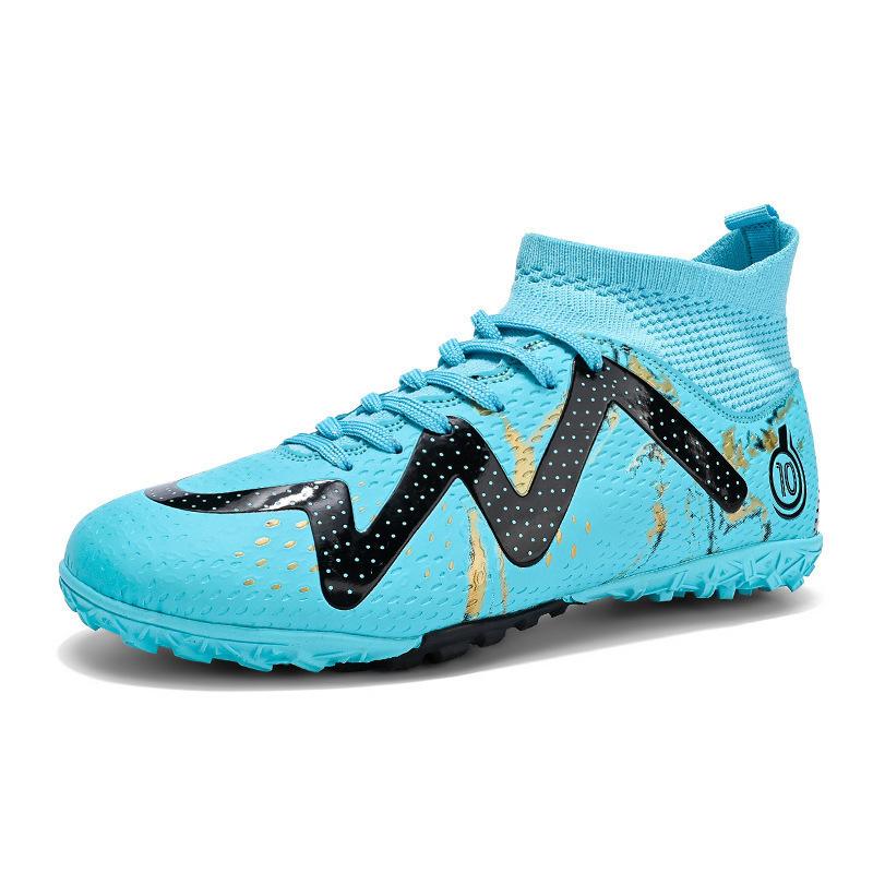 2025X10 New Adult Long Nail Broken Nail Football Shoes Men's Artificial Turf Training Game Sports Shoes