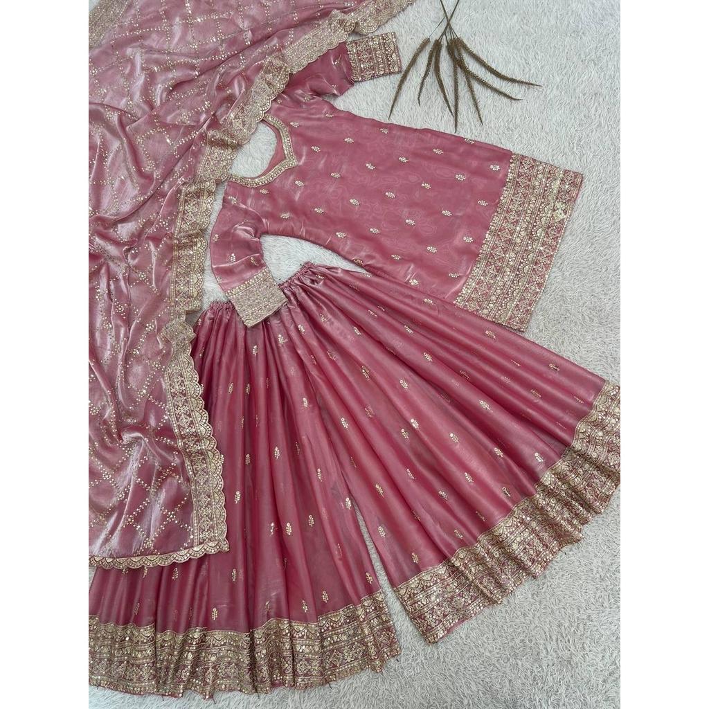 Pakistani Party Wear Designer Salwar Kameez Indian Bollywood Ethnic Palazzo Suit