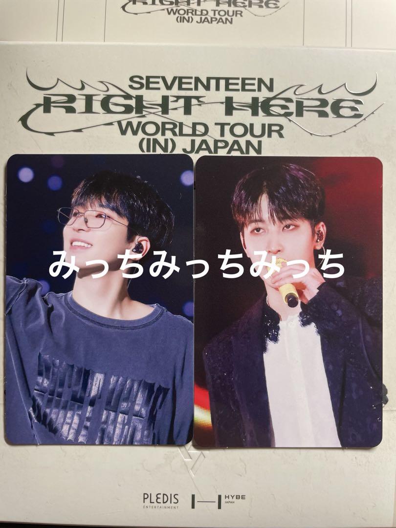 

[USED] SEVENTEEN RIGHT HERE IN JAPAN trading card Wonwoo