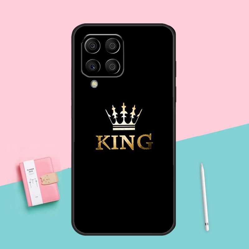 

King Queen Art For Samsung Galaxy M16 M31 M21 M33 M53 M13 M12 M32 M52 M11 M35 M55 M15 M14 M34 M54 M06 Case Samsung M06