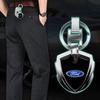1Pcs 3D Metal Key Rings Car Emblems Keychain For Ford Focus 2 3 4 Mondeo MK1 MK2 MK4 MK3 Fiesta ST Line Kugo Transit Escape Fusion Explorer