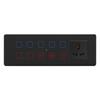 Dual Socket Switch 8M Indian Standard Wall Touch Switch Compatible with Alexa Google Assistant Voice Control Tuya