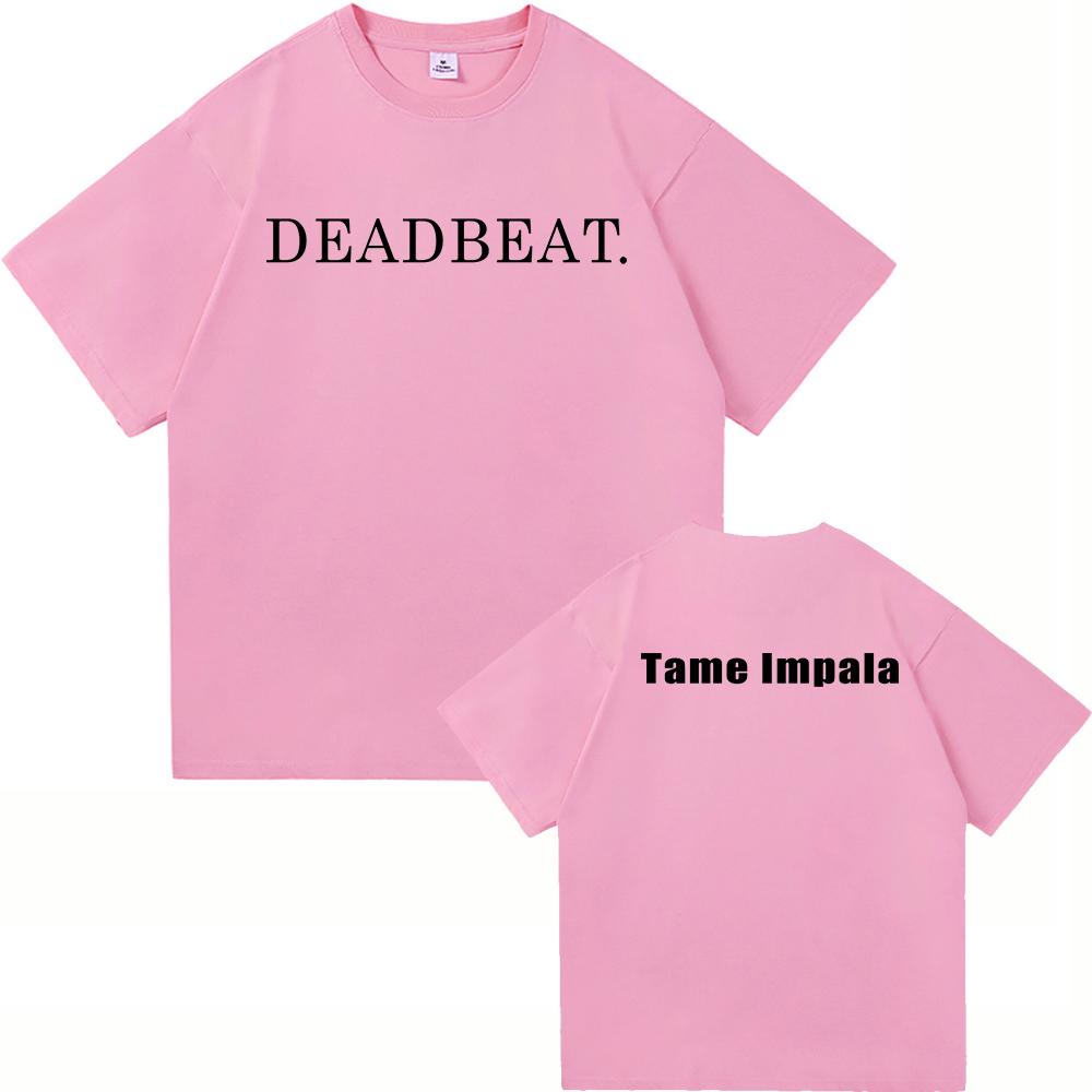 

Tame Impala Deadbeat 2025 Новий Альбом Футболка Deadbeat Тур Чоловічий Жіночий Одяг Харадзюку Високоякісний Одяг Бавовняні Футболки S