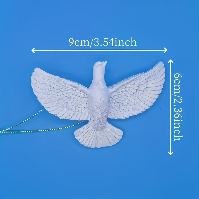 Pigeon Pendant and Peace Dove Resin Material Mother s Day Gift Birthday Gift Graduation Gift Christmas Gift Suitable for Various Holiday Decorations 1pcs