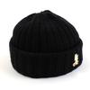 Yunibeosyeolkemiseuteuli Black Gd Wool Short Beanie
