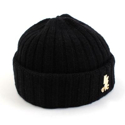 Yunibeosyeolkemiseuteuli Black Gd Wool Short Beanie