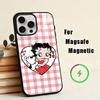 C-Cute-Betty Boop-P  Phone Case For iPhone17,16,15,14,13,12,11 Plus,Pro Magnetic For Magsafe Wireless Charging