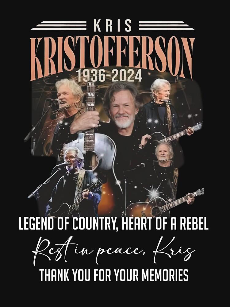 Kris Kristofferson Rest In Peace Kris Kristofferson Thank for the memories Essential T-Shirt