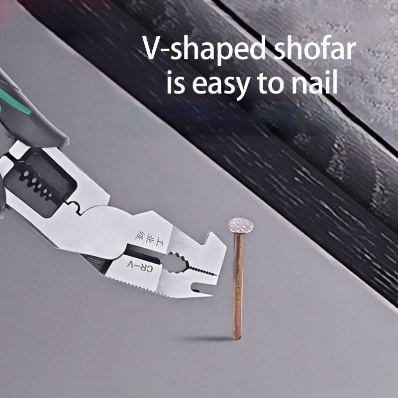 Multifunction Pliers Combination Pliers Stripper Crimper Cutter Duty Wire Pliers Diagonal Pliers Wire Cutter Hand Tool