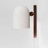 Walnut Wood Iron, Simple Modern Wabi-sabi Style, Wall Sconce for Bedroom, Bedside, Living, Dining Room, Corridor Aisle