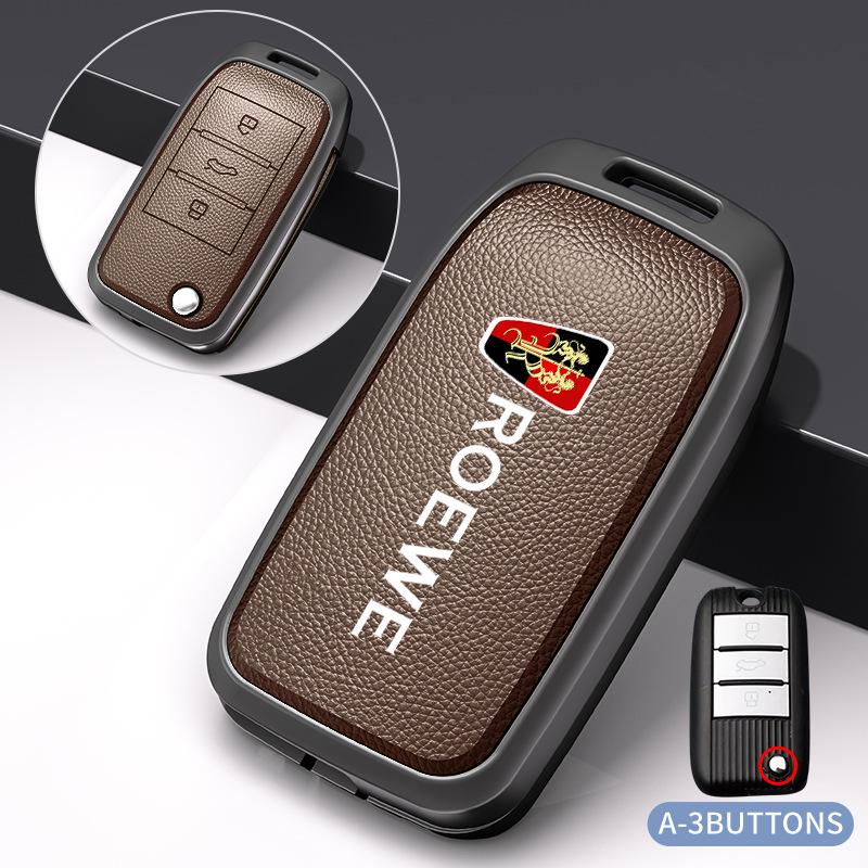 Roewe RX5 16-20 & Older i6 RX8 RX3 EI5 Metal Key Shell Cover