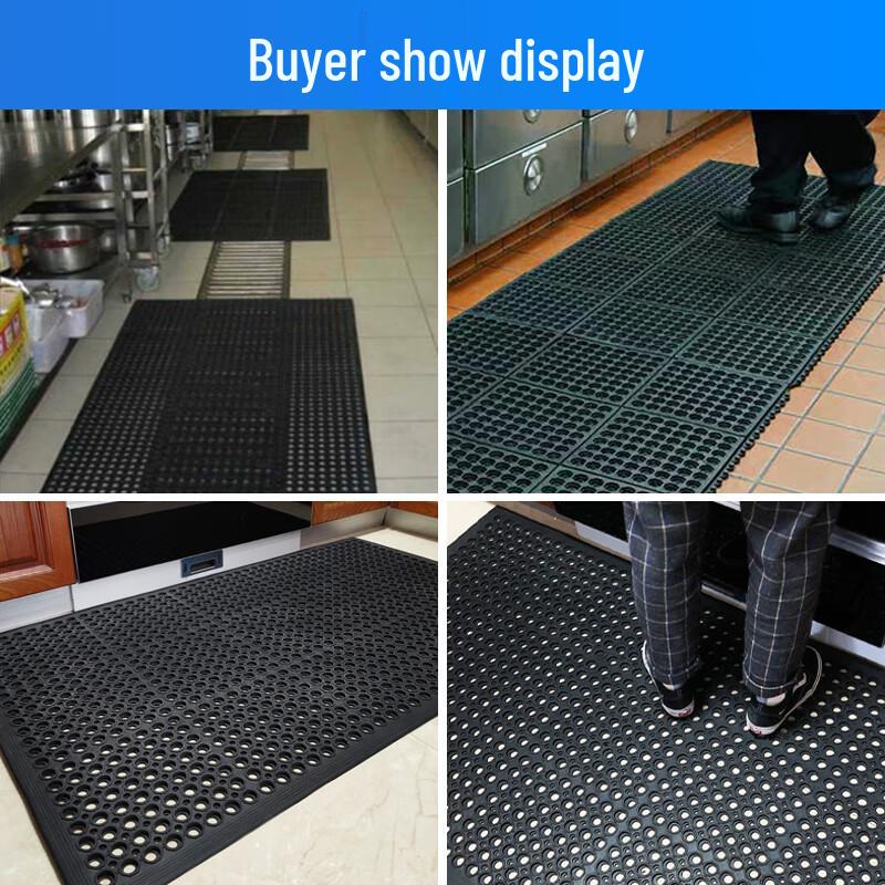 HUIHUADU Anti-Slip Rubber Kitchen Floor Mat