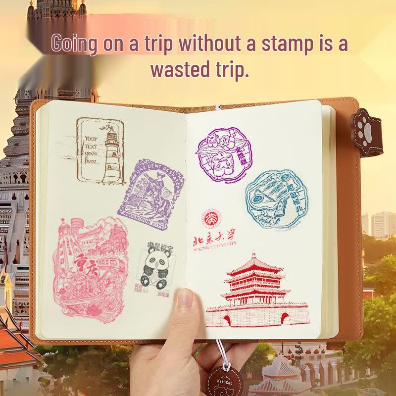 Faramon Travel Stamp Collection Journal