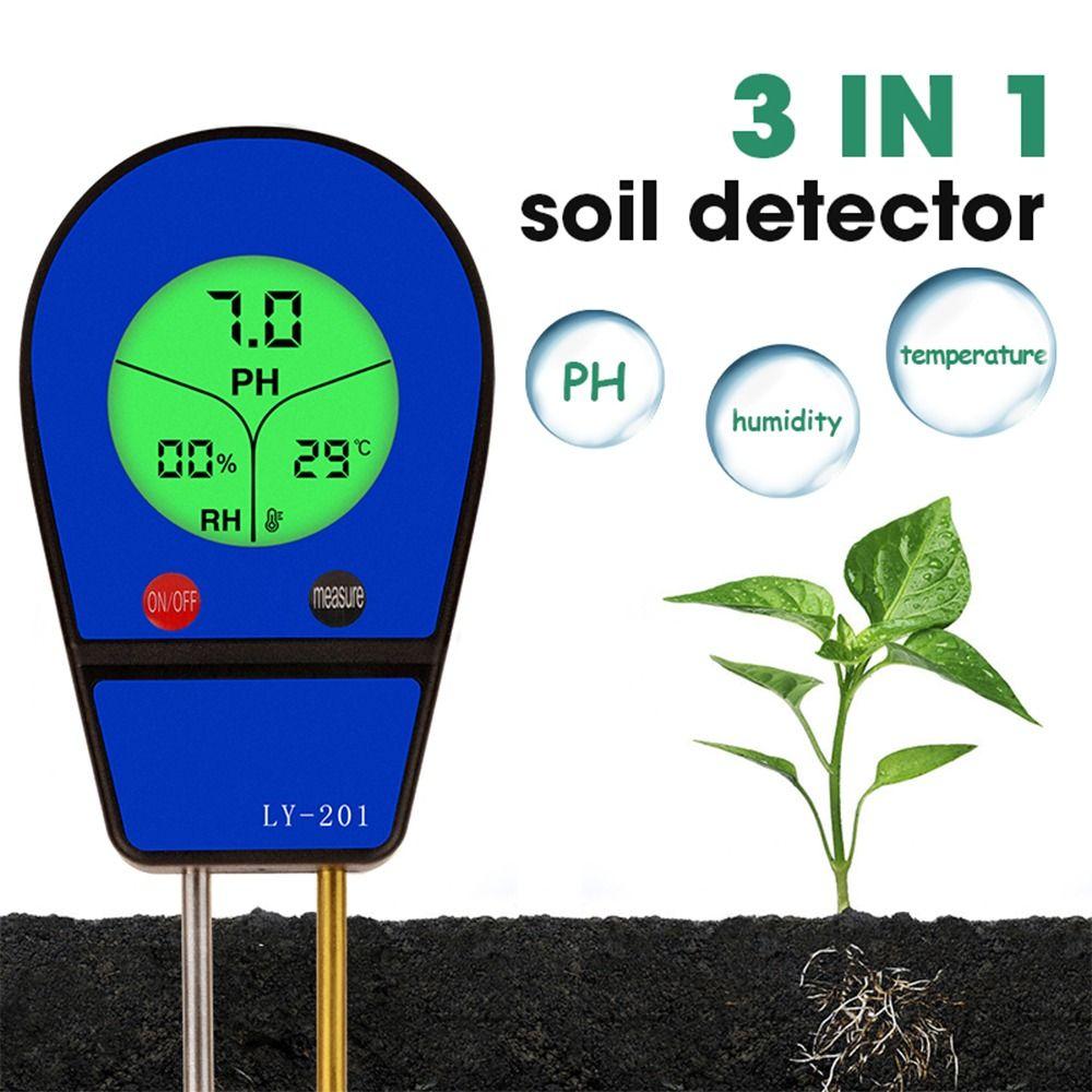 No Battery Plant Moisture Tester Dry Wet Monitoring Humidity Tool Soil Moisture Meter Hydrometer Temperature Tester