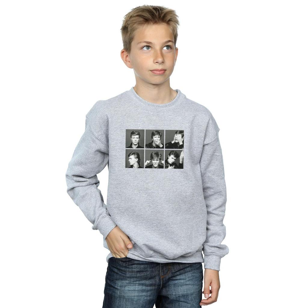 David Bowie Boys Photo Collage Sweatshirt