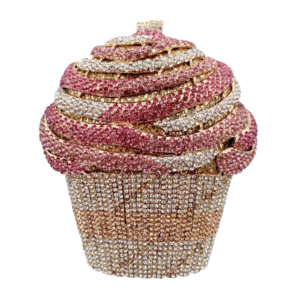 Nouveau Sac de Soirée Pochette Cristal Glace Diamant Rose/Or/Champagne Fête Mariage Sacs à Main Dame Formel Mariage Sacs à Main et Sacs
