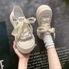Little white shoes summer women's new summer breathable flat baseplate shoes casual versatile thin foreign style student women's shoes