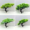 Simulation Pine Needles Pine Branches And Leaves Beauty Pine Welcome Pine Tree Pot Chinese Landscape Accessories