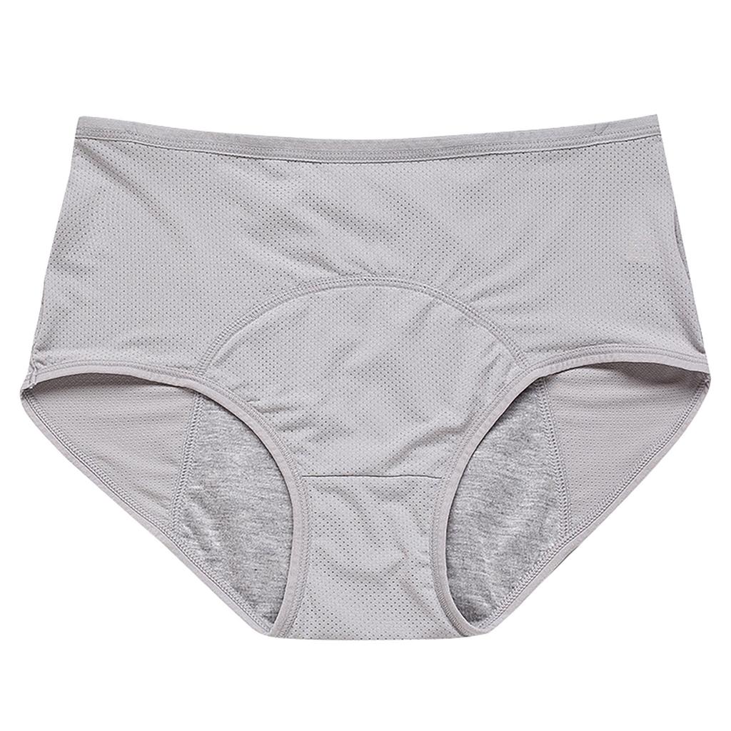 Women'S Menstrual  Panties Mid-Waist Cotton Postpartum Women'S Panties Fully Covered Panties