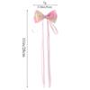 Gradient Bow Tassel Hairpins New Chinese Style Children Sweet Girls Lovely Hair Clips Women Barrettes Hairgrips Hair Accessories