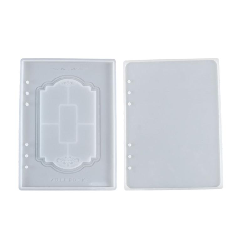 Quicksand Notebook Cover Silicone Mold DIY Epoxy Resin Mold Creative Gift Decor