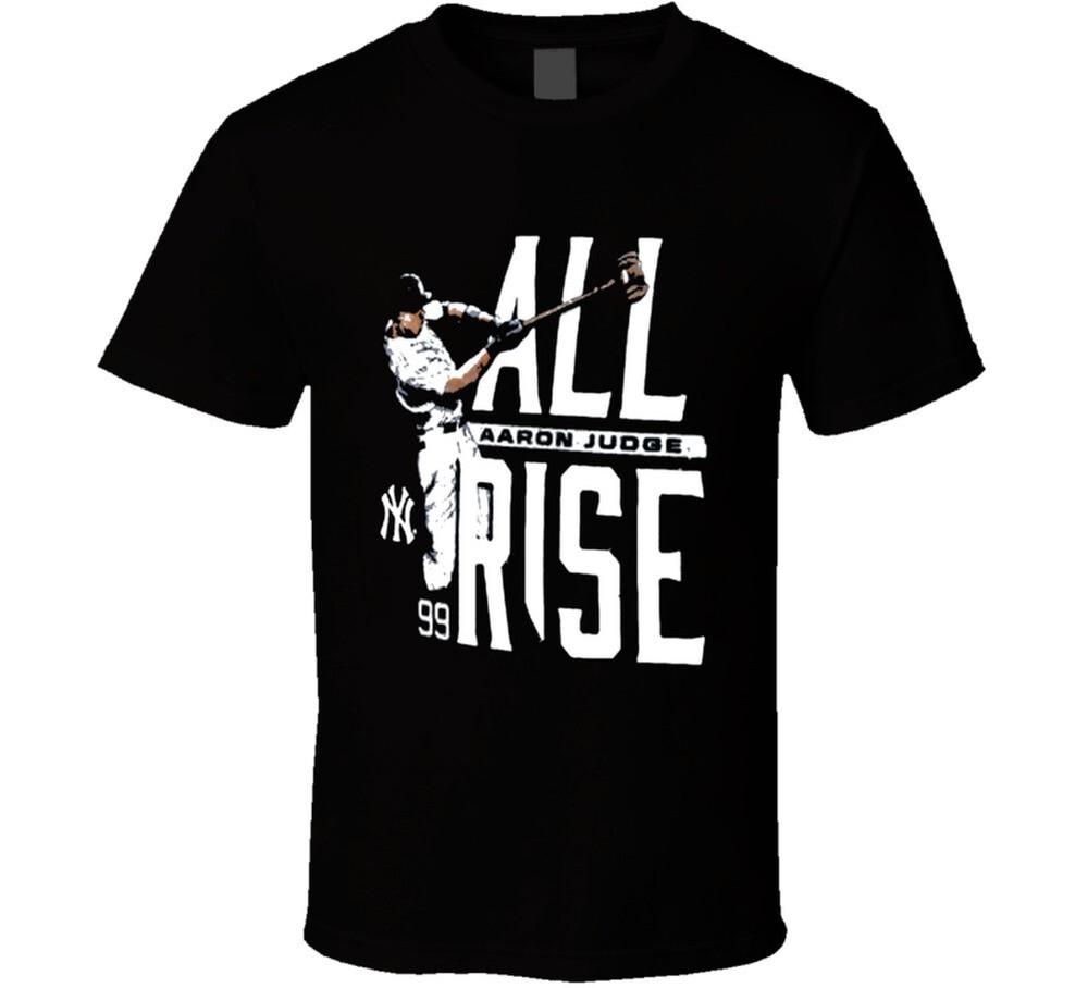 Aaron Judge New York Yankees 99 Baby Bomber All Rise Graphic Design Baseball Cus Unisex T-Shirt