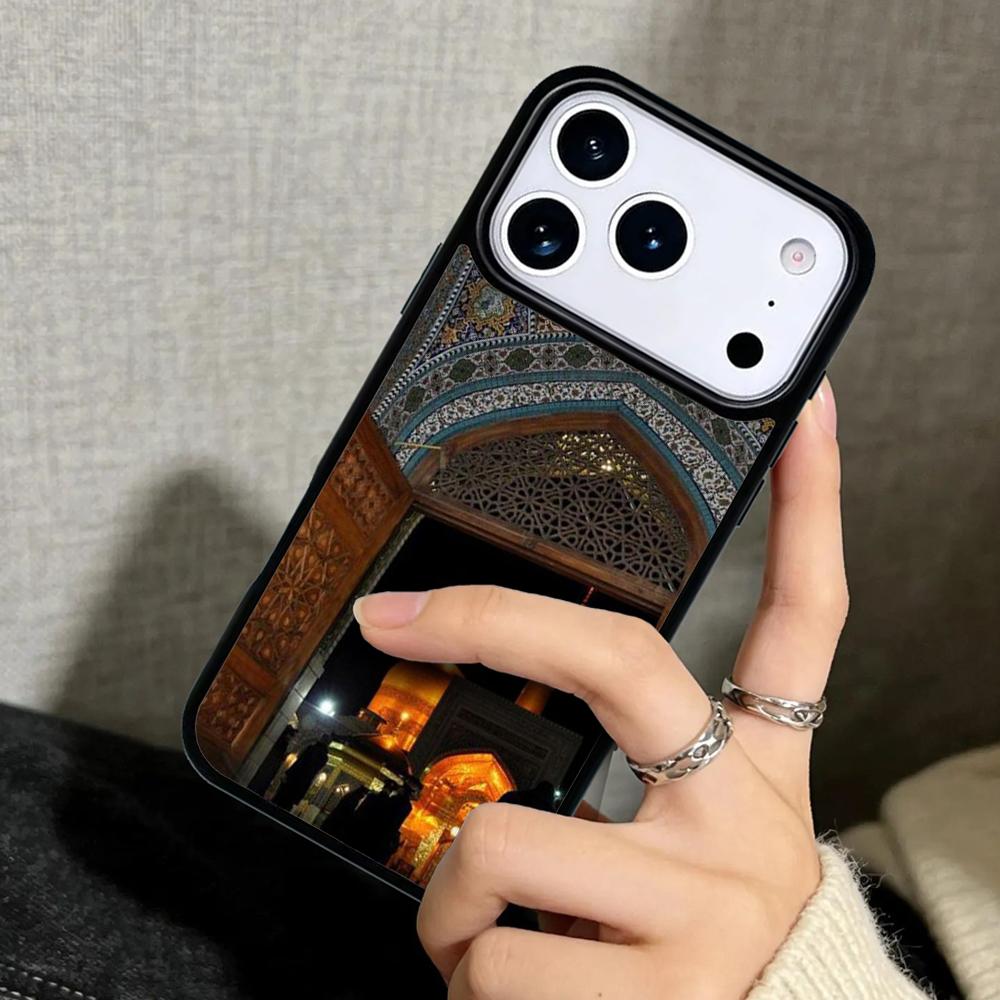 Capa Hülle für iPhone 17 Air 16 Pro Max 15 Plus 11 13 Mini 14 12 Rückseite Handyhülle Imam Ali Islamisch Schiitisch Heilig