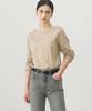 Deuloupisumeon Supima Silket Boat Neck Long Sleeve T-Shirt [White]