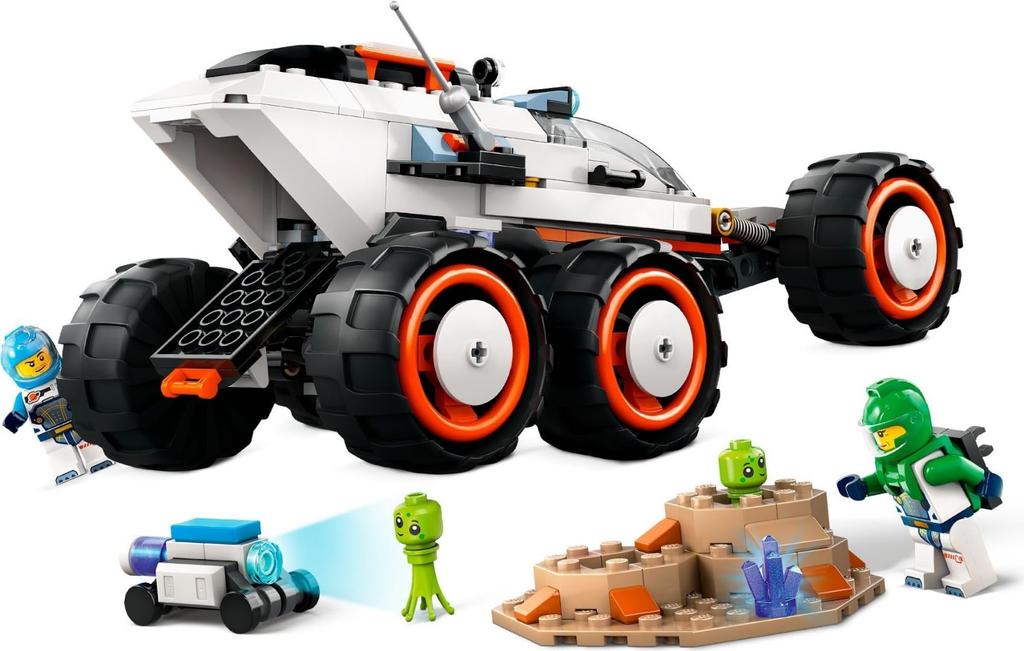 LEGO City Exploring Star Rover und Alien Spielzeug Geschenk Geburtstagsblock Pädagogisches Weihnachten Jungen Mädchen Kinder 6 Jahre alt 7 Jahre alt 8 Jahre alt