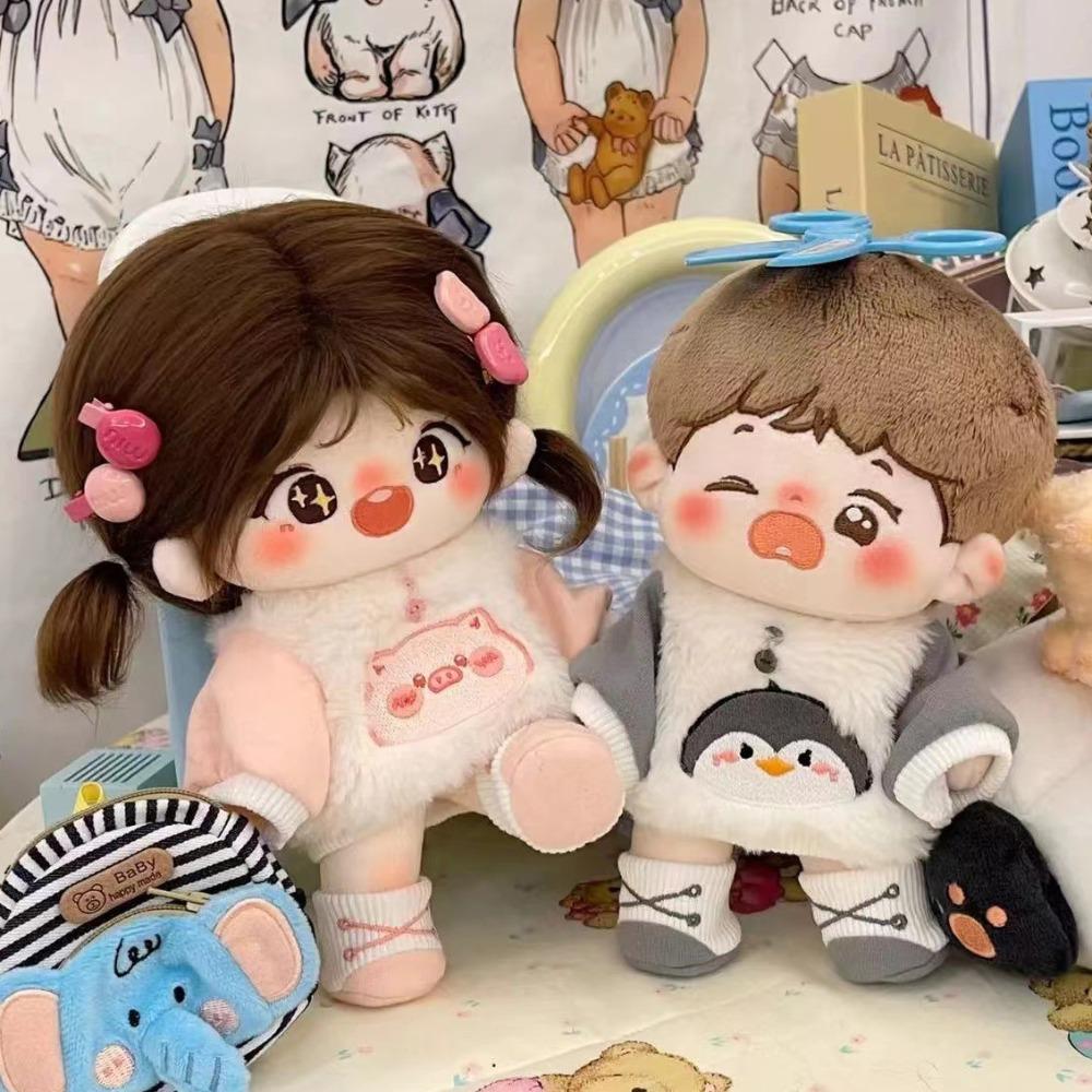 1 set Plush 20cm Cotton Doll Clothes Outfit No Attribute Doll Clothes  Doll Accessories