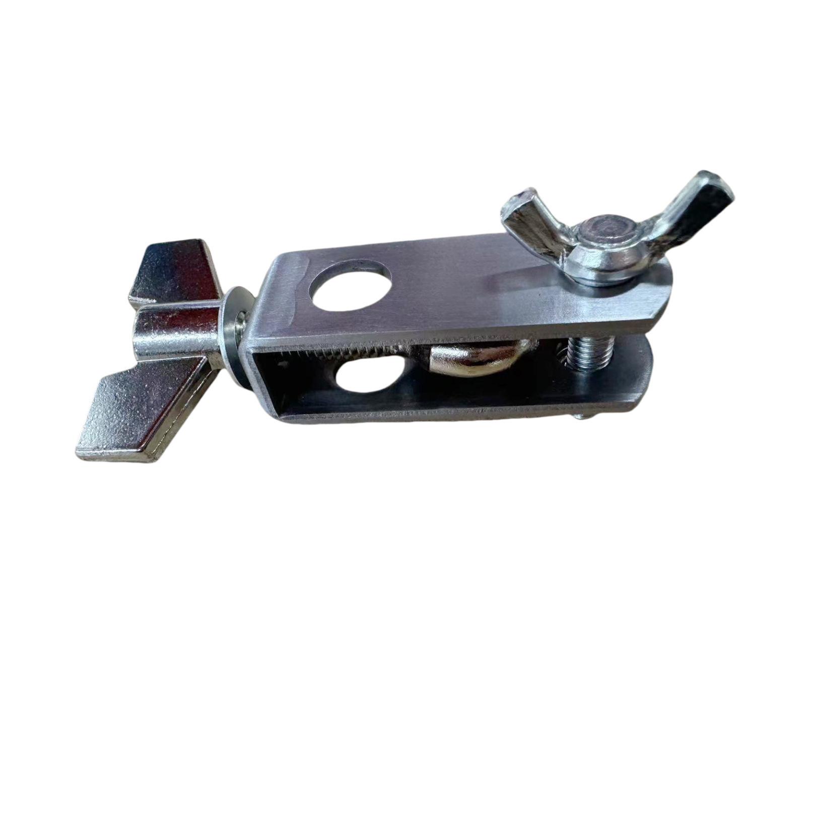 Drum Set Accessories: Snare Drum Hoop, Cowbell, Tambourine, Wood Block Clamp Holder, Drum Hoop Connector